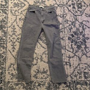 Abercrombie & Fitch Ankle Straight Jeans